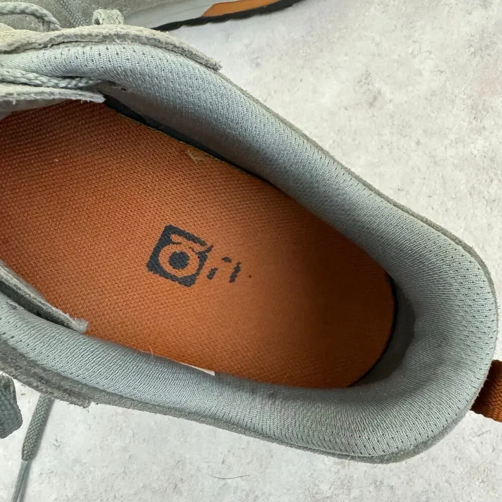 Oboz Bozeman Low Gray Suede Leather Hiking Trail Shoes Mens Size US 11.5